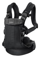 Little Pea BabyBjorn Μάρσιπος Harmony Black 3D Mesh_mid